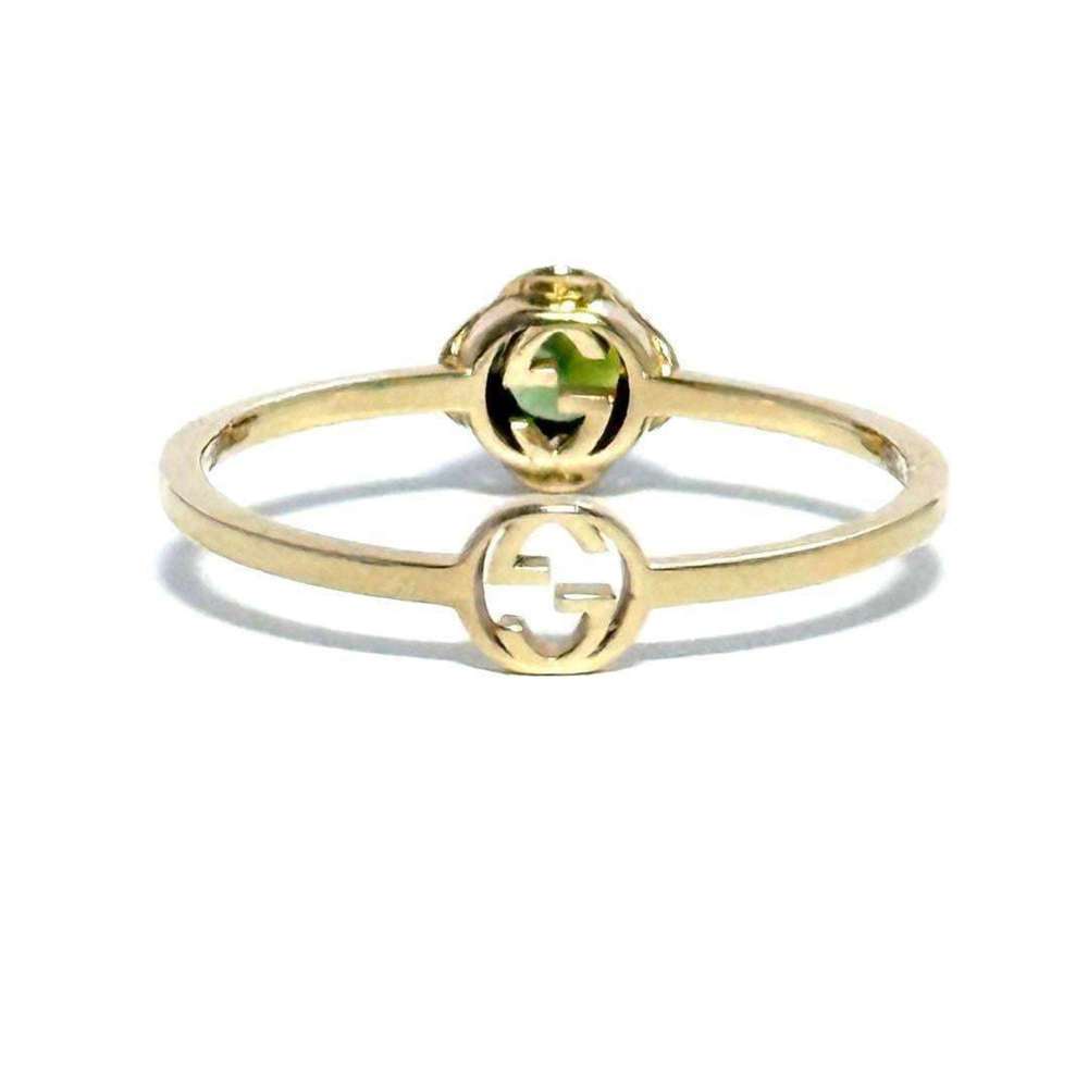 GUCCI Interlocking G Ring K18 Size 7.25 #55 - Picture 5 of 10